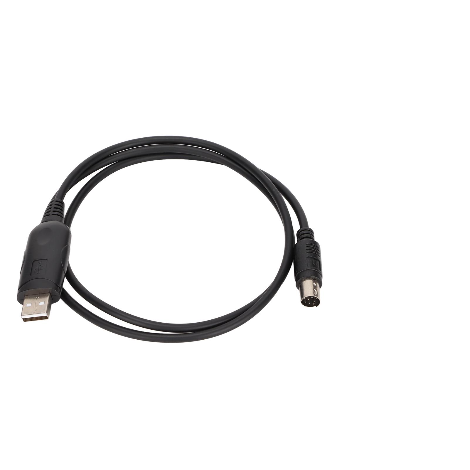 Write Frequency Cable 8 Pin Mini DIN Plug Stable USB Programming Cable for FT‑100D FT‑817 FT‑857
Write Frequency Cable 8 Pin Mini DIN Plug Stable USB Programming Cable for FT‑100D FT‑817 FT‑857