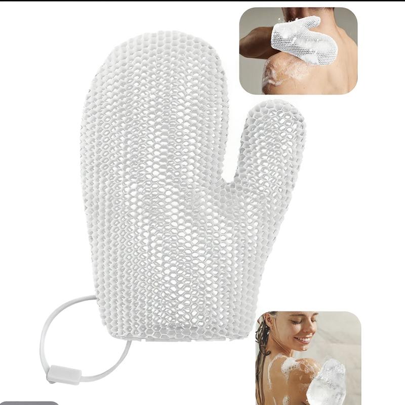 New Honeycomb TPU Exfoliating Shower Glove For Women & Men - Quick-Drying Body Scrubber Sponge for Bathroom Bath Accessories білий
New Honeycomb TPU Exfoliating Shower Glove For Women & Men - Quick-Drying Body Scrubber Sponge for Bathroom Bath Accessories білий
