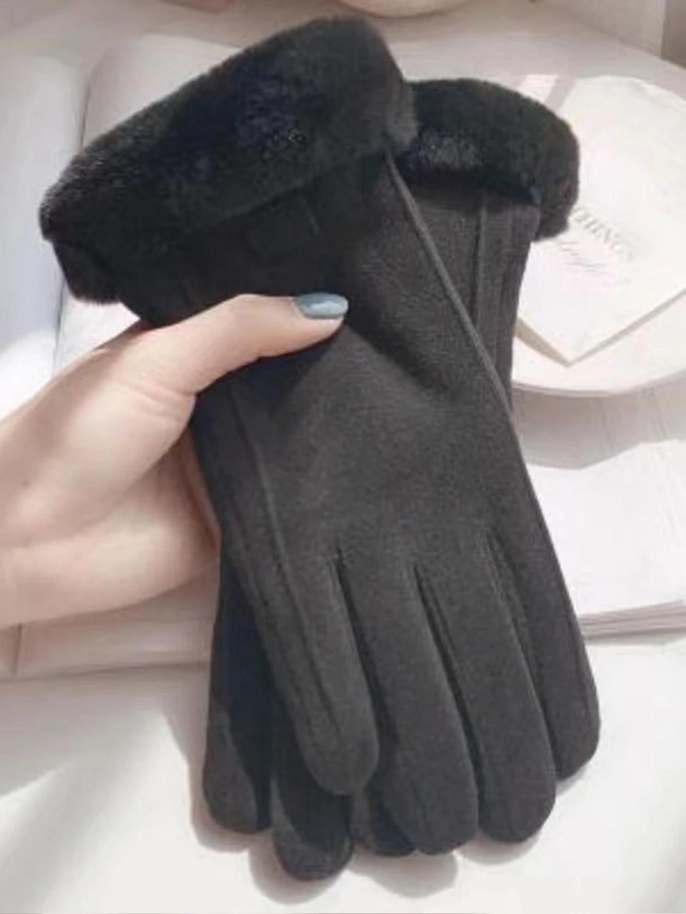 2Pcs Women s Autumn and Winter Warm Gloves Touchable Gloves Padded and Thickened Wind Chill Prevention Running Motorcycle Gloves
2Pcs Women s Autumn and Winter Warm Gloves Touchable Gloves Padded and Thickened Wind Chill Prevention Running Motorcycle Gloves