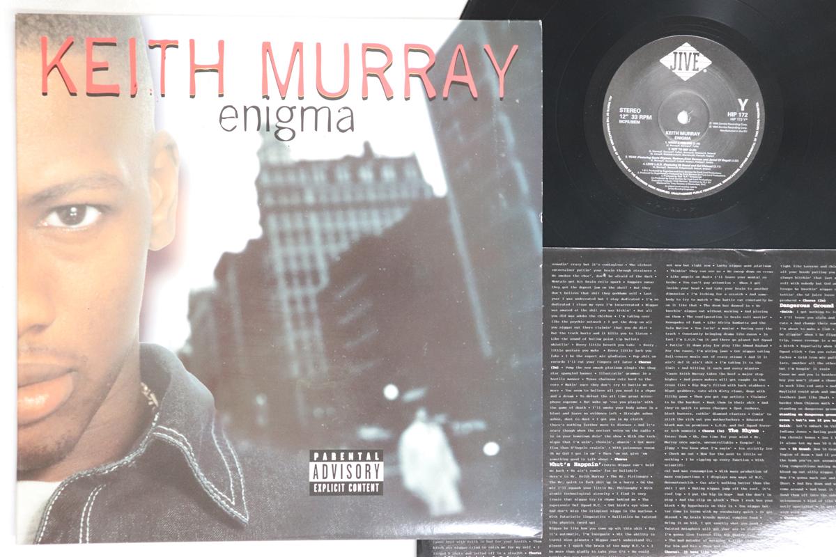 LP Record KEITH MURRAY - Enigma Keith Murray - Enigma Album HIP172 JIVE 1996 UK Rap & Hip-Hop/R&B Used
LP Record KEITH MURRAY - Enigma Keith Murray - Enigma Album HIP172 JIVE 1996 UK Rap & Hip-Hop/R&B Used