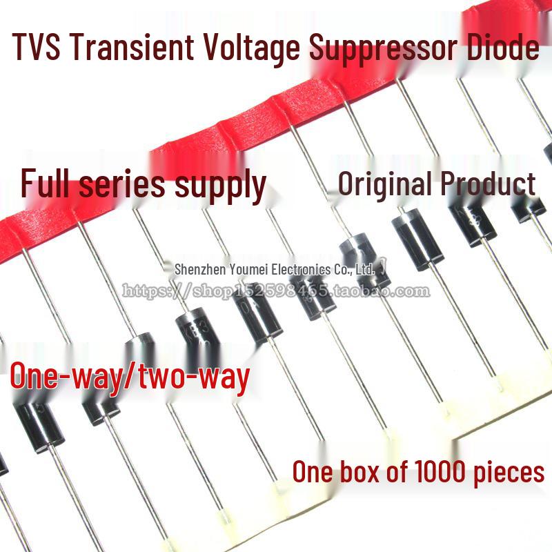 1.5KE7.5A/CA 7.5V 1500W Unidirectional/Bidirectional TVS Diode Bidirectional
1.5KE7.5A/CA 7.5V 1500W Unidirectional/Bidirectional TVS Diode Bidirectional