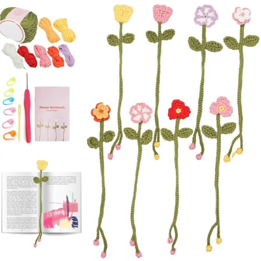 8pcs Set Soft Yarn Crochet Kit with Video Tools DIY Crochet Crafts for Adults Kids
8pcs Set Soft Yarn Crochet Kit with Video Tools DIY Crochet Crafts for Adults Kids