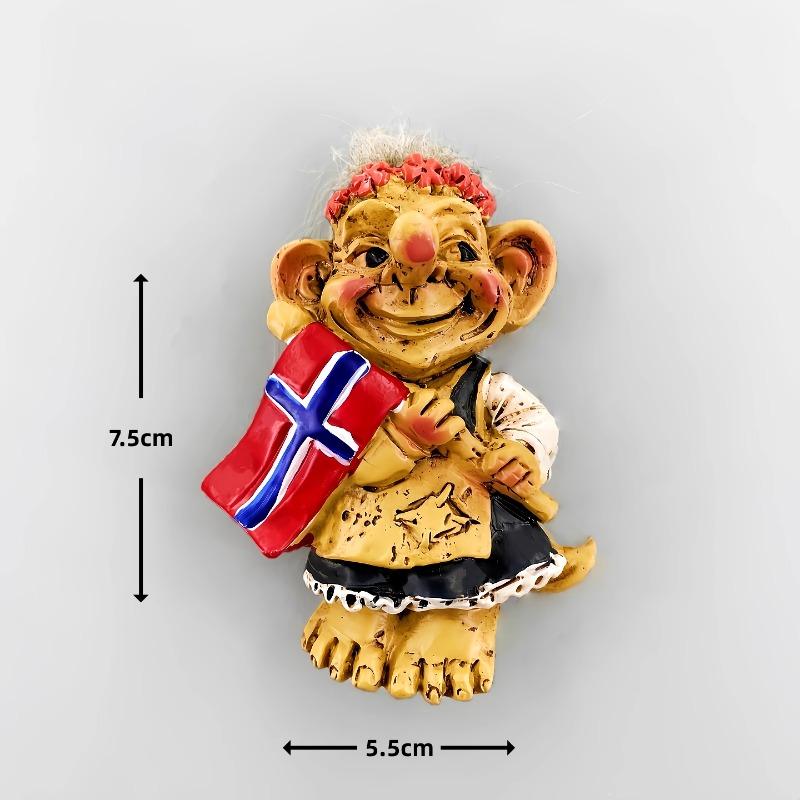 Norway Refrigerator Stickers Long nosed Demon Viking Warriors Fridge Magnets Home Decoration Wedding Gifts
Norway Refrigerator Stickers Long nosed Demon Viking Warriors Fridge Magnets Home Decoration Wedding Gifts