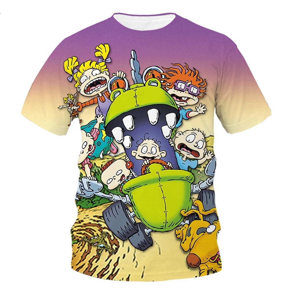 Летняя футболка с круглым вырезом, с мультяшным графическим 3D-принтом, модная, повседневная, с короткими рукавами, детская, унисекс для мальчиков и девочек 170
Летняя футболка с круглым вырезом, с мультяшным графическим 3D-принтом, модная, повседневная, с короткими рукавами, детская, унисекс для мальчиков и девочек 170