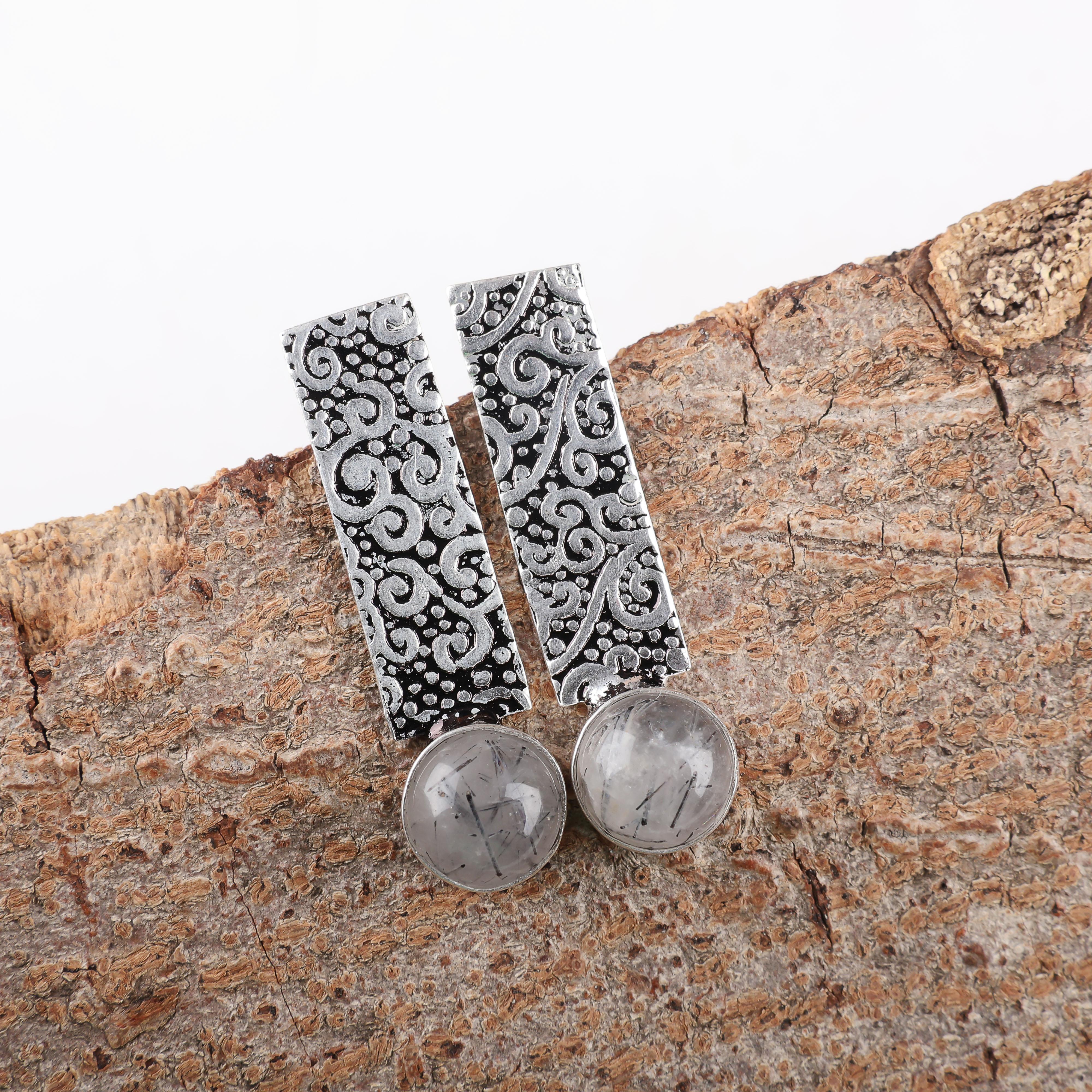 Black Rutile Gemstone Jewelry, 925 Solid Sterling Silver Earrings, Handmade Gift For Her, Attractive Silver Earrings For Thanksgiving Gift 1.23 Inches чорний
Black Rutile Gemstone Jewelry, 925 Solid Sterling Silver Earrings, Handmade Gift For Her, Attractive Silver Earrings For Thanksgiving Gift 1.23 Inches чорний