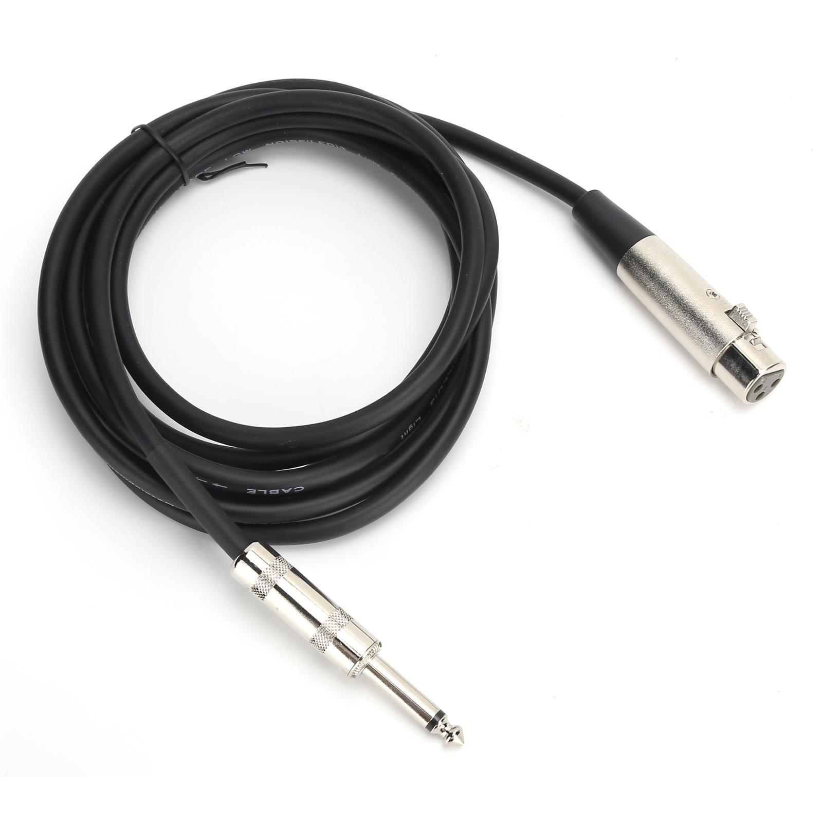 JORINDO Microphone Cable XLR Female to 1 4 Inch (6.35mm) for TRS Jack Balanced Signal Interconnect Cable
JORINDO Microphone Cable XLR Female to 1 4 Inch (6.35mm) for TRS Jack Balanced Signal Interconnect Cable
