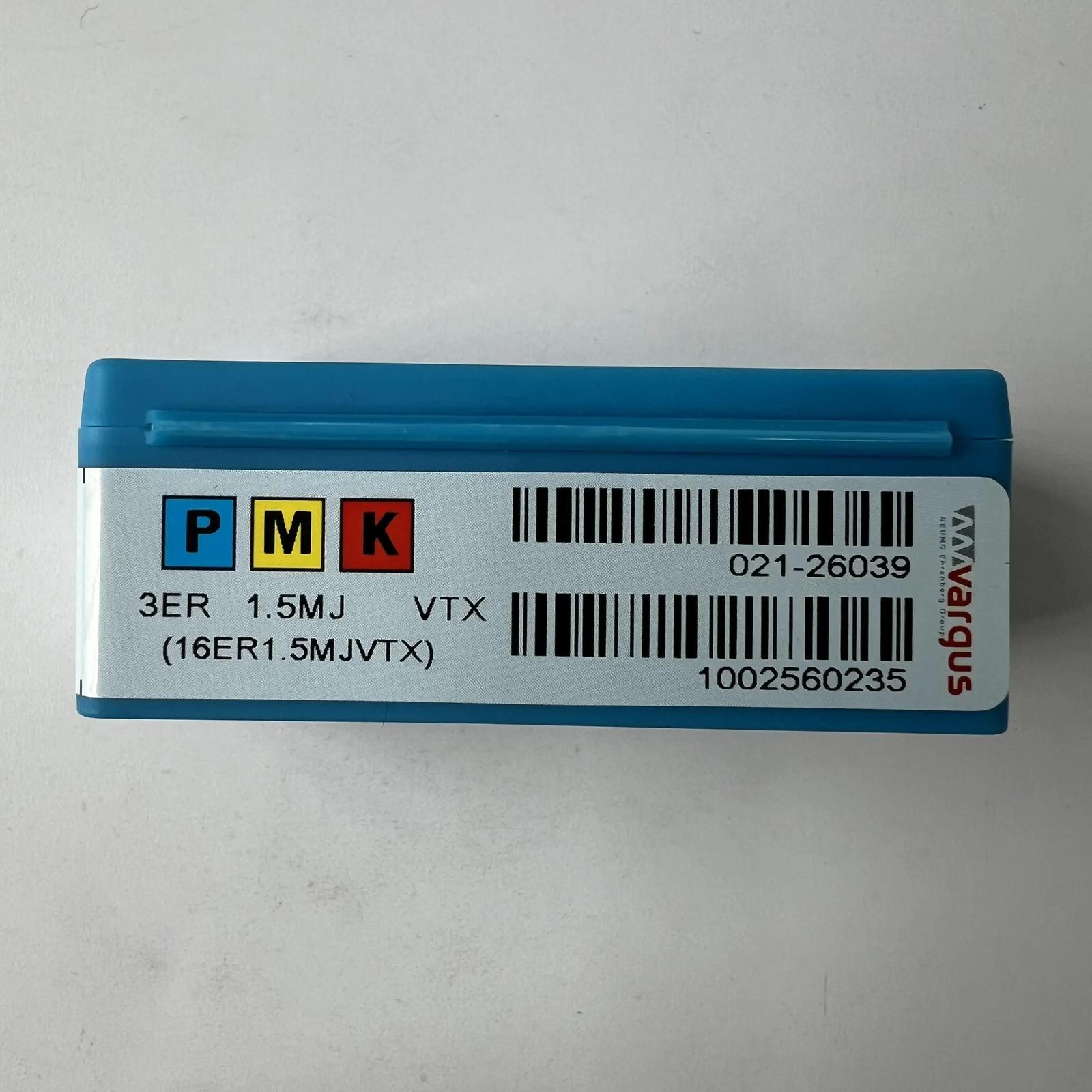 Original / 3ER1.5MJ VTX / Industrial indexable Carbide Inserts 10 Pcs
Original / 3ER1.5MJ VTX / Industrial indexable Carbide Inserts 10 Pcs