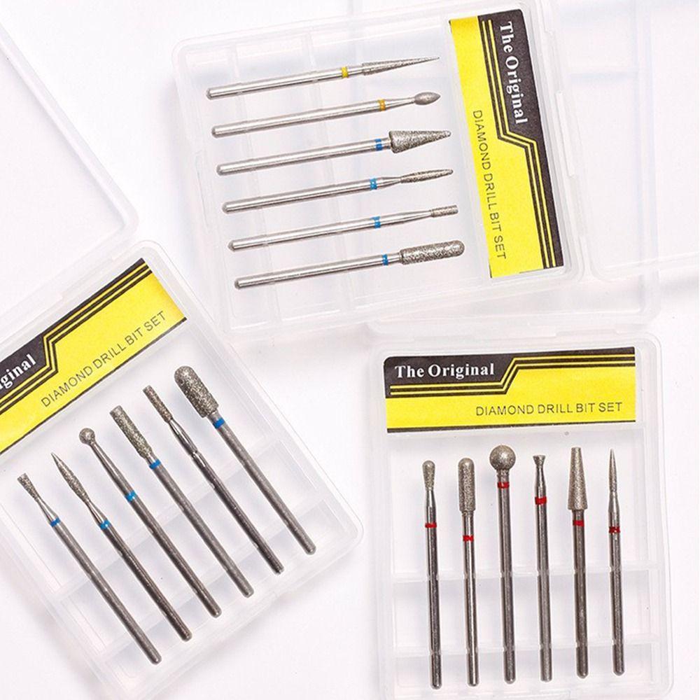 6Pcs Russian Style Nail Polishing Head Set Manicure Grinding Head Manicure Machine ES-01
6Pcs Russian Style Nail Polishing Head Set Manicure Grinding Head Manicure Machine ES-01