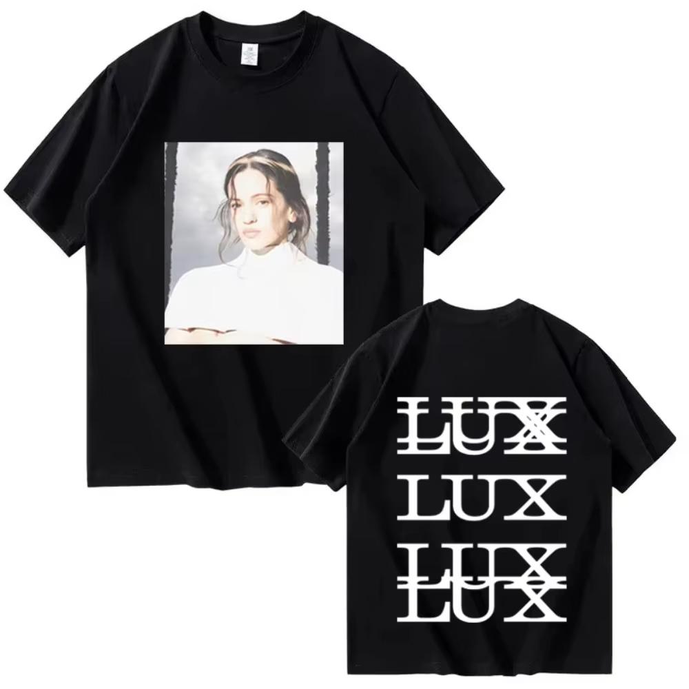 Rosalía LUX Tshirts New Album Harajuku Graprhic Oversized Men Women Short Sleeve Tops Fashion Male Cozy Pop music Streetwear 2XL
Rosalía LUX Tshirts New Album Harajuku Graprhic Oversized Men Women Short Sleeve Tops Fashion Male Cozy Pop music Streetwear 2XL