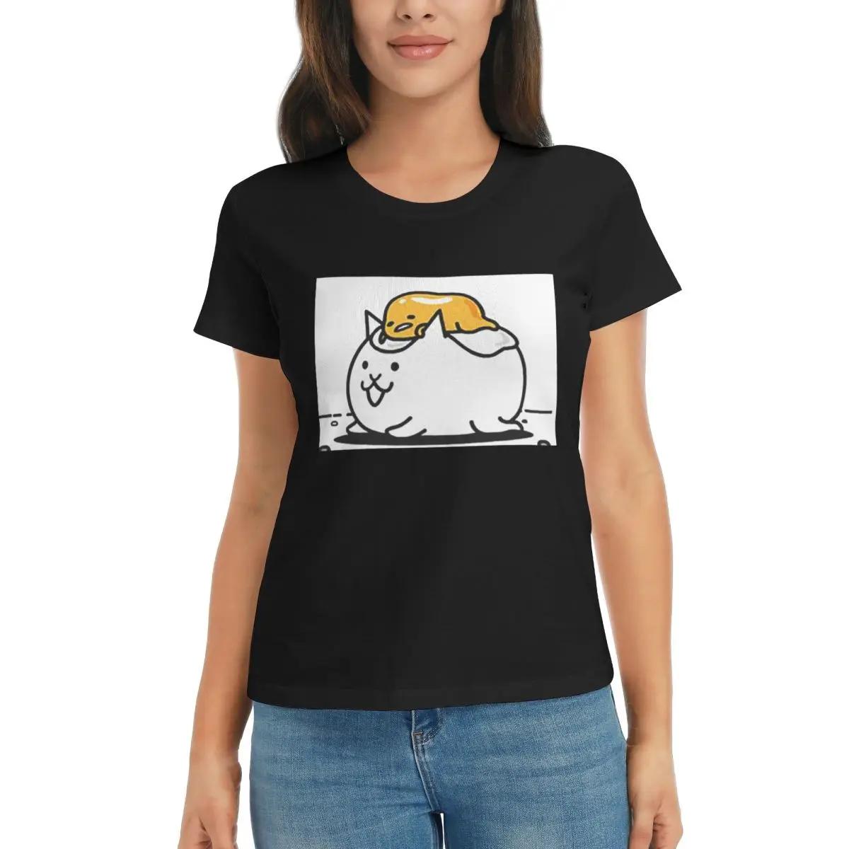 Women TShirt Nyanko Great War Battle Cats Summer Short Sleeve Tees ONeck Cotton T Shirts Clothes Tops Streetwear M
Women TShirt Nyanko Great War Battle Cats Summer Short Sleeve Tees ONeck Cotton T Shirts Clothes Tops Streetwear M