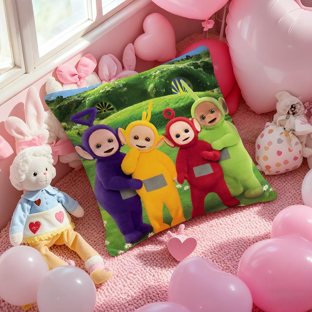 T-TeletUBbies Cute Classic Cushion Cover Pattern Printed Pillowcase for Living Room Sofa Cushion Cover & Bedroom Decor 20x20Inch
T-TeletUBbies Cute Classic Cushion Cover Pattern Printed Pillowcase for Living Room Sofa Cushion Cover & Bedroom Decor 20x20Inch