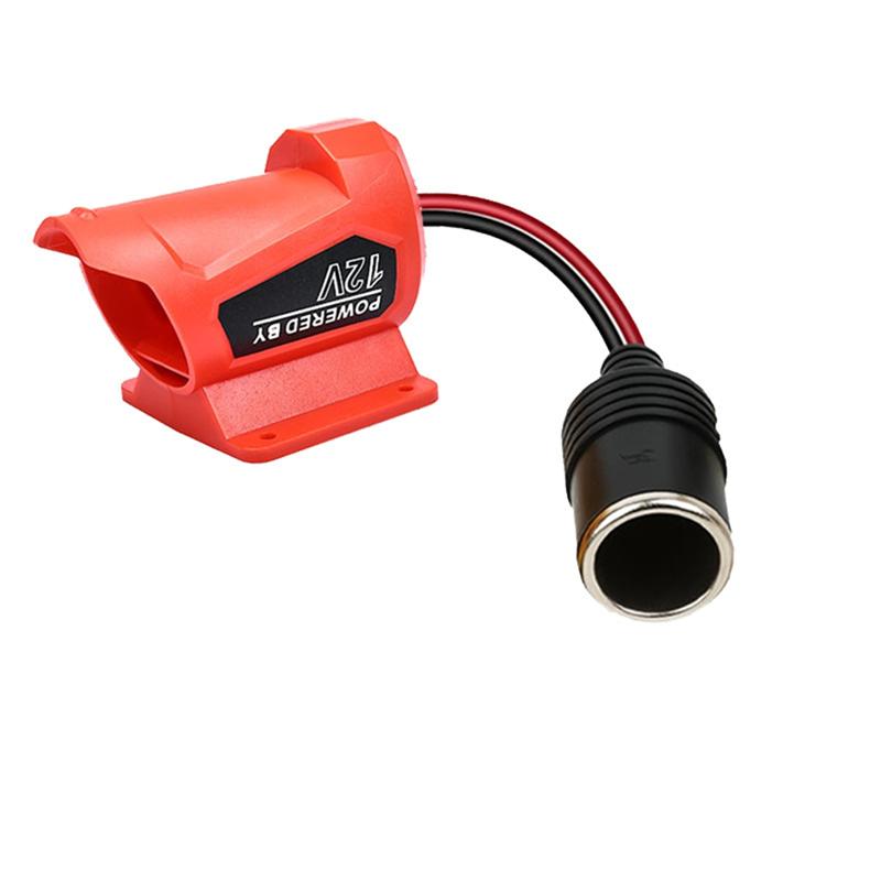 A95I-Battery Adapter For 12V M12 Battery M12 Power Tool Battery 12V Cigarette Lighter Female Socket червоний
A95I-Battery Adapter For 12V M12 Battery M12 Power Tool Battery 12V Cigarette Lighter Female Socket червоний