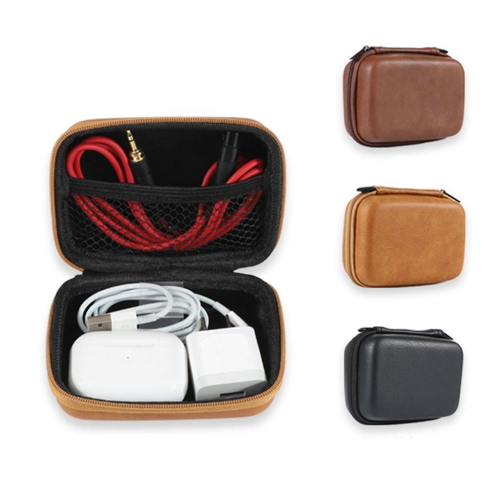 Anti-collision Charger Protective Cover PU Leather Earphone Storage Bag USB Data Cable Organizer чорний
Anti-collision Charger Protective Cover PU Leather Earphone Storage Bag USB Data Cable Organizer чорний