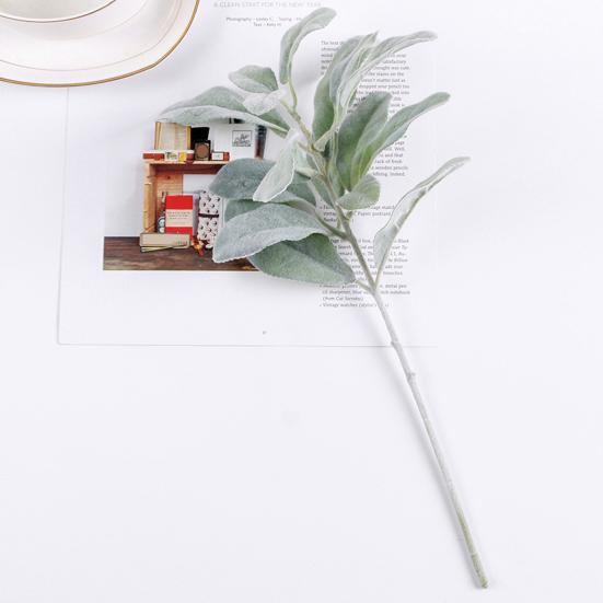 Artificial Plant Realistic Vivid Color Non-fading Not Wither Easy Maintain Decorative DIY Rabbit Ears Flocking Leaves Simulation Plant Branch
Artificial Plant Realistic Vivid Color Non-fading Not Wither Easy Maintain Decorative DIY Rabbit Ears Flocking Leaves Simulation Plant Branch