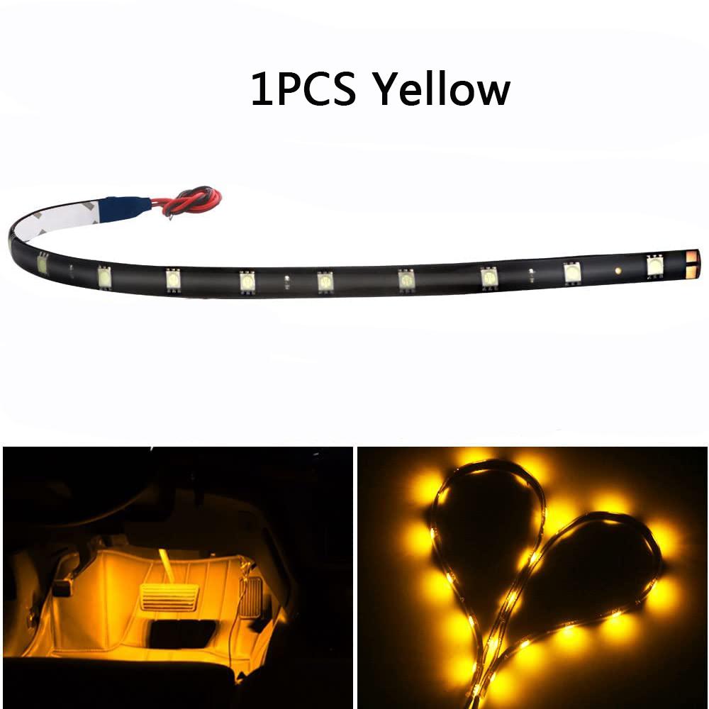 1 PCS Car Ambient Decorative LED Strip Light Auto DRL Styling Flexible Atmosphere Lights 12V 15 SMD 30CM Car Decorate Lamp Light 1pcs жёлтый
1 PCS Car Ambient Decorative LED Strip Light Auto DRL Styling Flexible Atmosphere Lights 12V 15 SMD 30CM Car Decorate Lamp Light 1pcs жёлтый