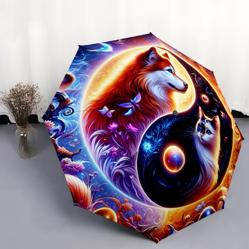1pc Wolf Theme pattern Umbrella Portable Folding Umbrella Iron Frame Hole Bone Structure Outdoor Home Umbrella разноцветный
1pc Wolf Theme pattern Umbrella Portable Folding Umbrella Iron Frame Hole Bone Structure Outdoor Home Umbrella разноцветный