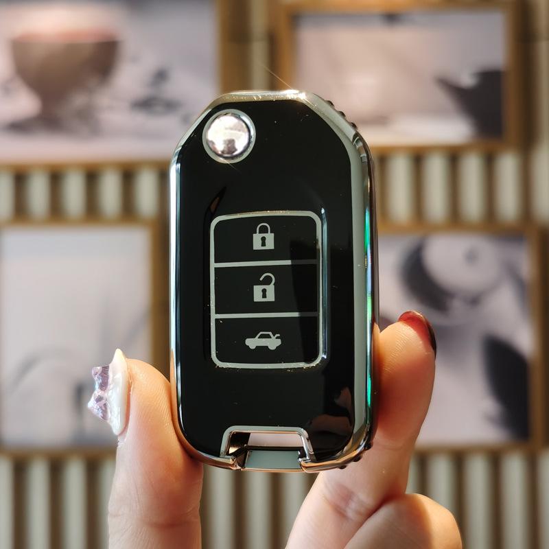 Picture Car Key Case for Honda: Fits XRV, CRV, Civic - Unisex Simple Buckle Protective Cover
Picture Car Key Case for Honda: Fits XRV, CRV, Civic - Unisex Simple Buckle Protective Cover