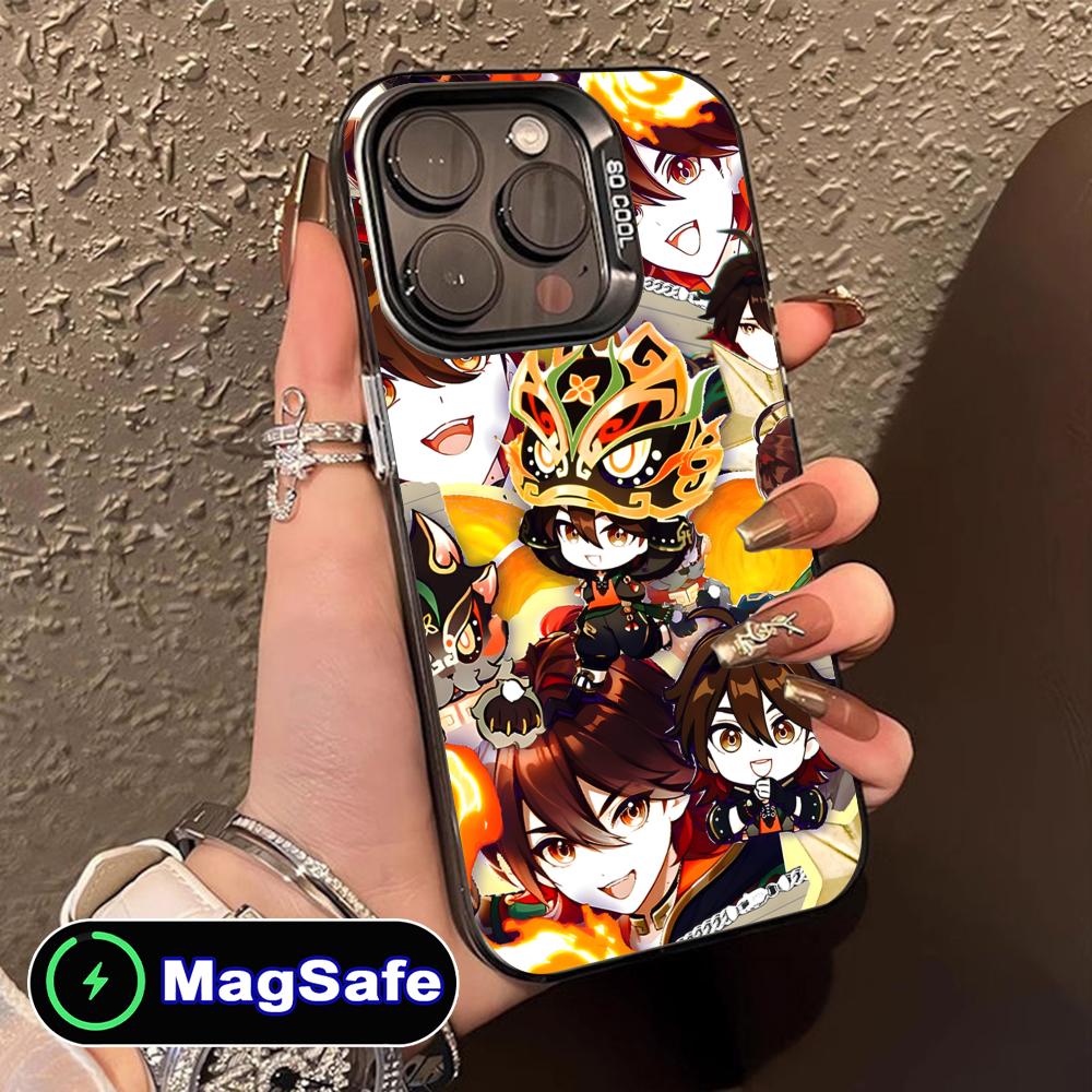 Game GI Gaming Mobile Phone Case for iPhone 17 16 15 14 13 12 11 Air Pro Max Plus MagSafe Translucent Colorful Cover Smartphone iPhone 11
Game GI Gaming Mobile Phone Case for iPhone 17 16 15 14 13 12 11 Air Pro Max Plus MagSafe Translucent Colorful Cover Smartphone iPhone 11