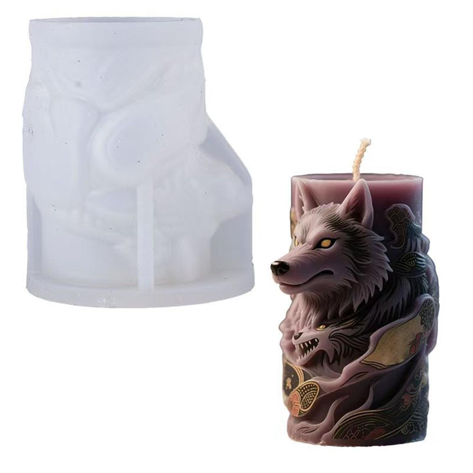 Artistic Wolf encouraged Silicone Mould Great For Creative candlewax Works And Holiday Displays 1
Artistic Wolf encouraged Silicone Mould Great For Creative candlewax Works And Holiday Displays 1