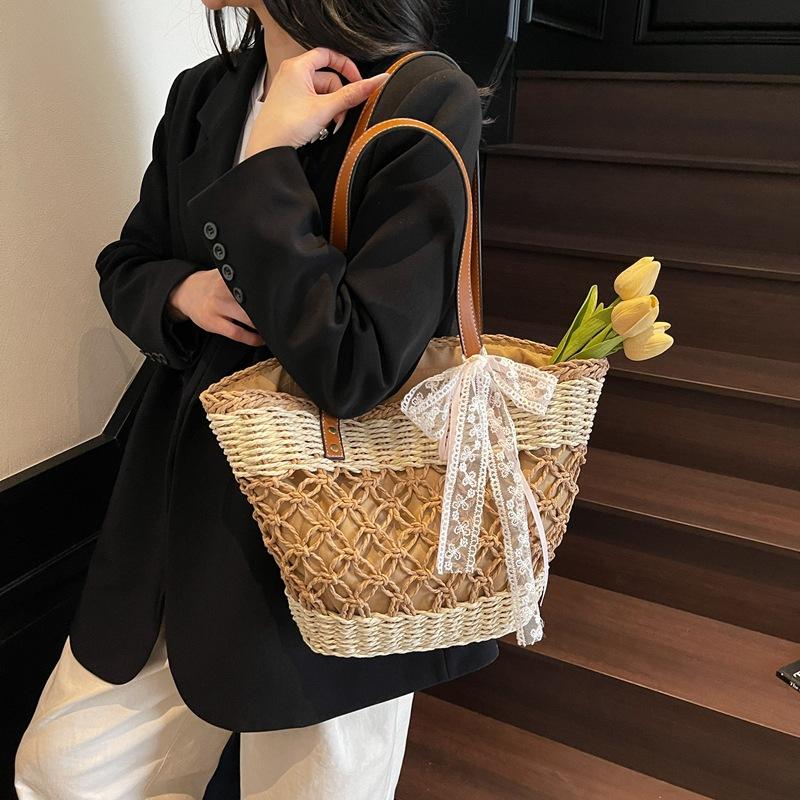 Сумка большой вместимости Женская новая универсальная сумка через плечо Пляжная сумка-тоут для поездок на работу
Сумка большой вместимости Женская новая универсальная сумка через плечо Пляжная сумка-тоут для поездок на работу