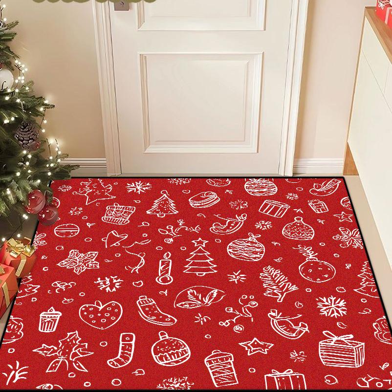 Christmas Collection Cute Room Decor Rug Antiskid Soft Living Room Rug Reindeer Pattern Easy Cleaning Entrance Door Mat Flannel 60x90cm
Christmas Collection Cute Room Decor Rug Antiskid Soft Living Room Rug Reindeer Pattern Easy Cleaning Entrance Door Mat Flannel 60x90cm
