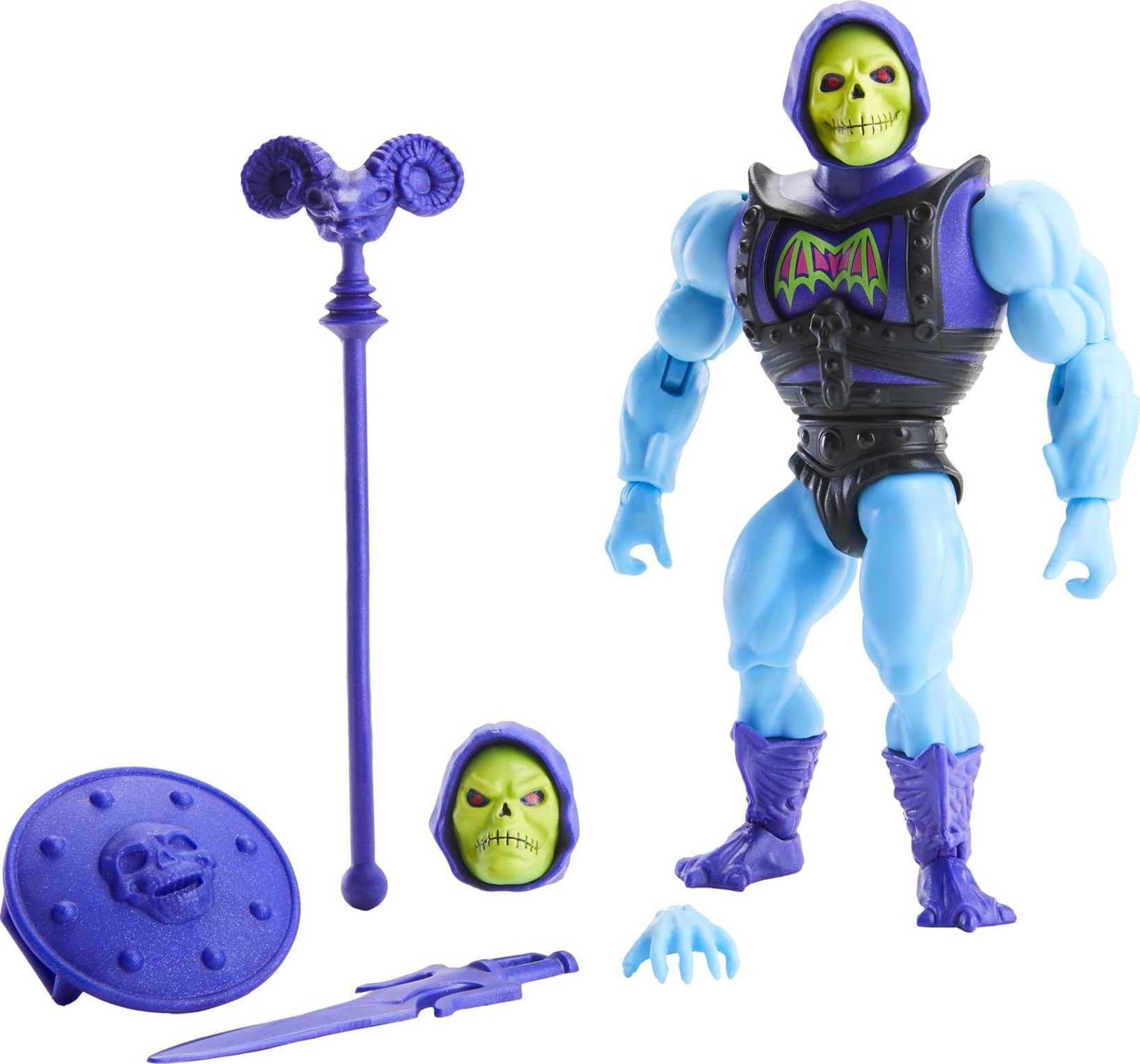 Masters of The Universe Origins Deluxe Skeletor Action Battle Character for Storytelling Play and Gift for 6 to and Adult Collectors Figure, 5.5-in
Masters of The Universe Origins Deluxe Skeletor Action Battle Character for Storytelling Play and Gift for 6 to and Adult Collectors Figure, 5.5-in