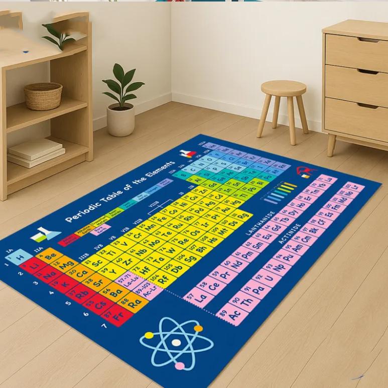 Periodic Table Carpet Anti Slip Carpet Living Room Bedroom Carpet Living Room Bedroom Kitchen Dining Room Floor Mat Home Decor 40X60cm
Periodic Table Carpet Anti Slip Carpet Living Room Bedroom Carpet Living Room Bedroom Kitchen Dining Room Floor Mat Home Decor 40X60cm
