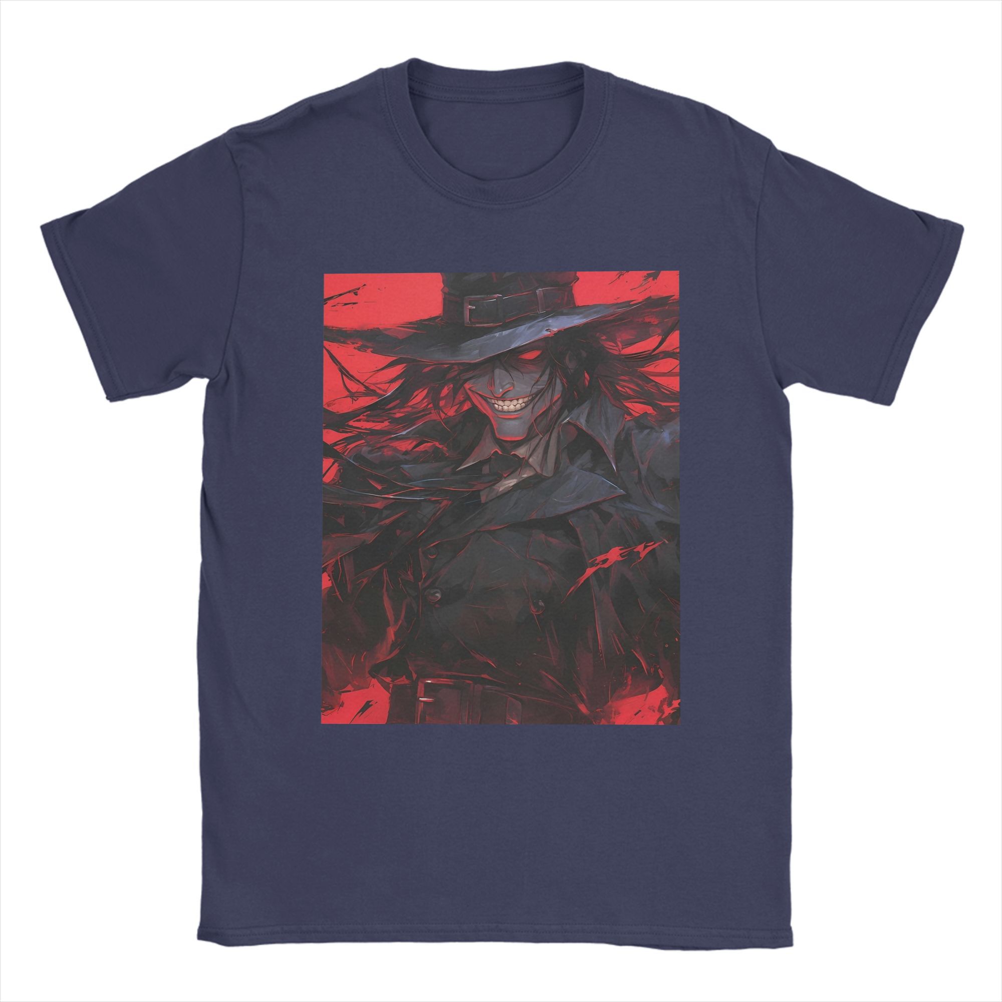 Alucard Hellsing Vampire Anime Dark Gothic T Shirts for Men 100% Cotton Vintage T-Shirt Crewneck Tee Shirt Tops Plus Size 4XL
Alucard Hellsing Vampire Anime Dark Gothic T Shirts for Men 100% Cotton Vintage T-Shirt Crewneck Tee Shirt Tops Plus Size 4XL