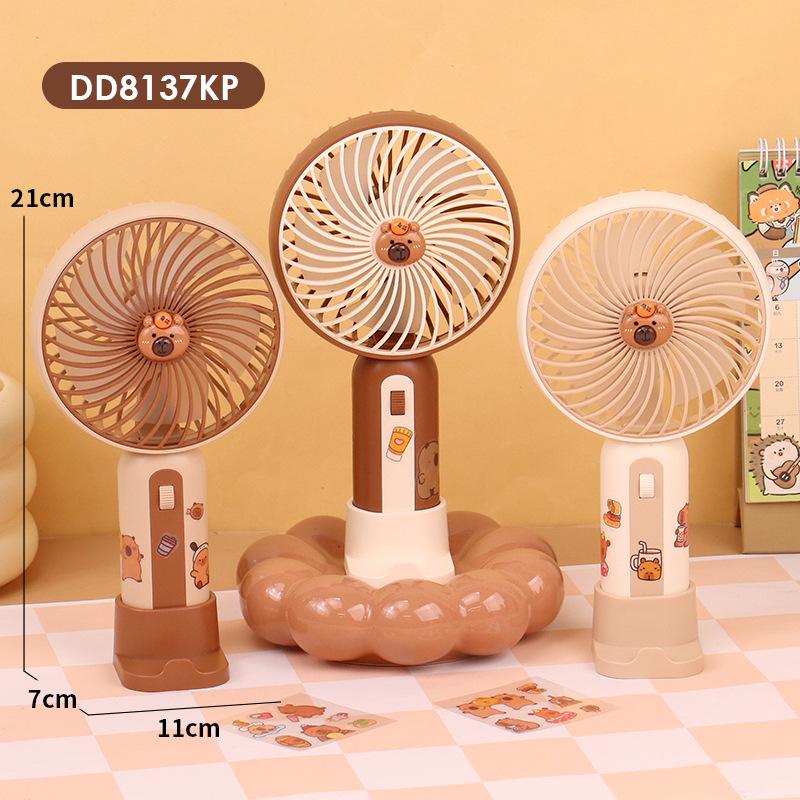 Cartoon Handheld Light Fan with Stepless Speed Control and Phone Holder
Cartoon Handheld Light Fan with Stepless Speed Control and Phone Holder