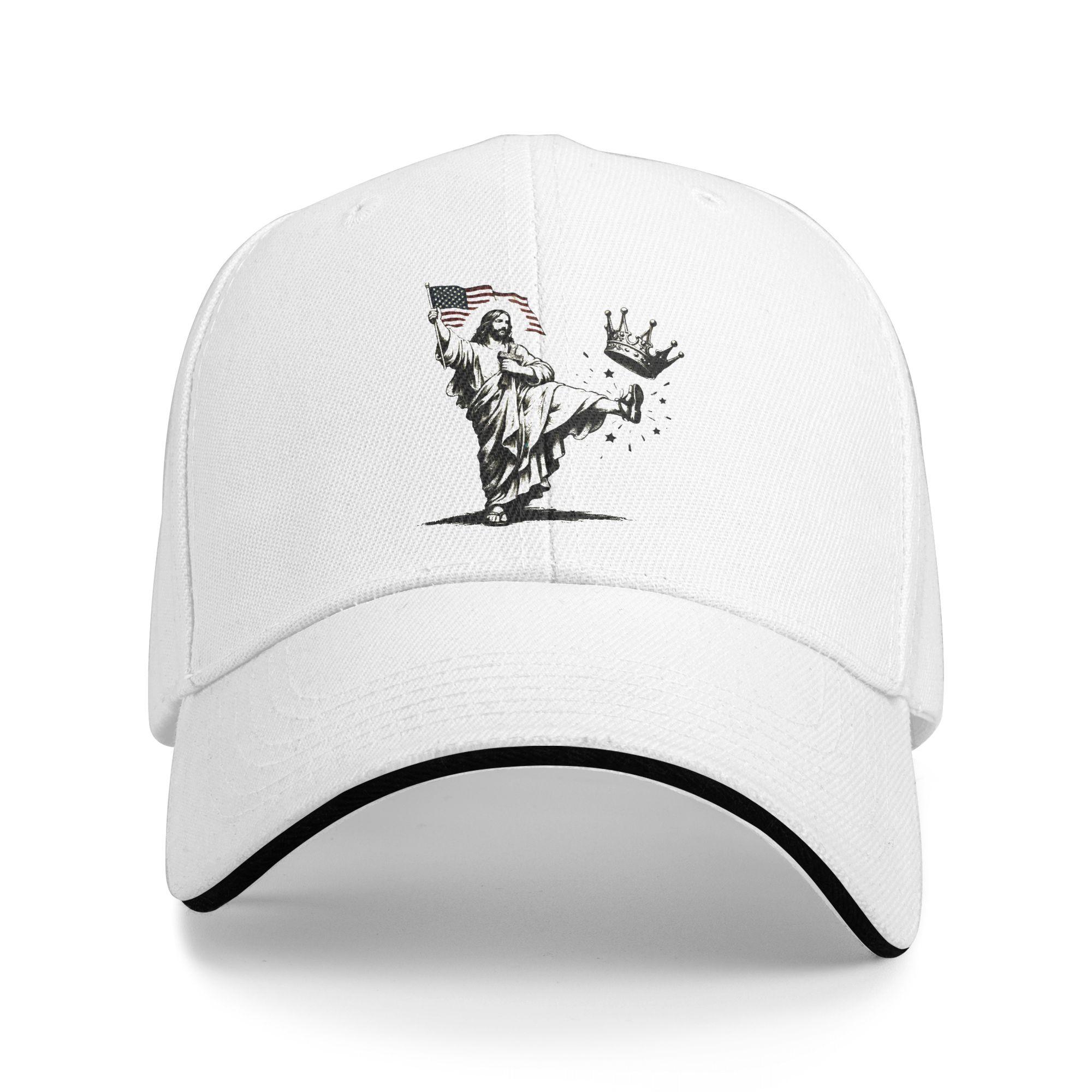 No Kings Baseball Cap Tennis Skate Sun Visor Trucker Hat Women Men Stylish Print Baseball Caps As Picture белый
No Kings Baseball Cap Tennis Skate Sun Visor Trucker Hat Women Men Stylish Print Baseball Caps As Picture белый