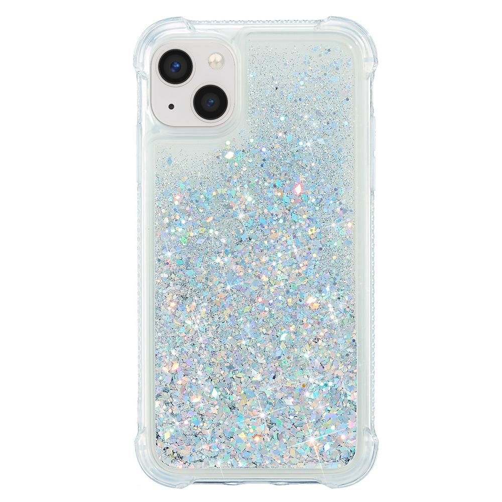 For iPhone 15 Plus Glitter Quicksand Protective Case Clear TPU Phone Back Cover Silver
For iPhone 15 Plus Glitter Quicksand Protective Case Clear TPU Phone Back Cover Silver