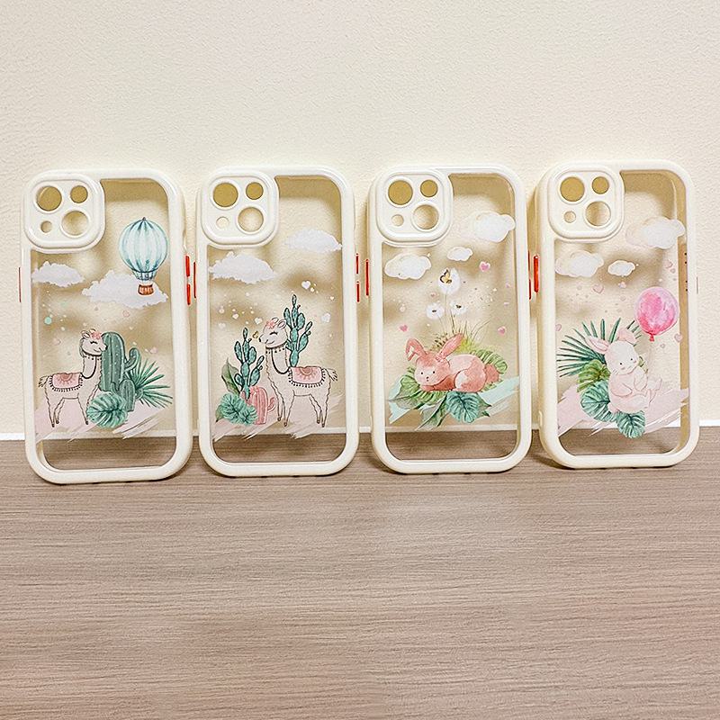 Alpaca iPhone 12/13 Two-in-One Cream Transparent Mobile Phone Case for Apple 14 Pro 15 Plus (6.7)
Alpaca iPhone 12/13 Two-in-One Cream Transparent Mobile Phone Case for Apple 14 Pro 15 Plus (6.7)