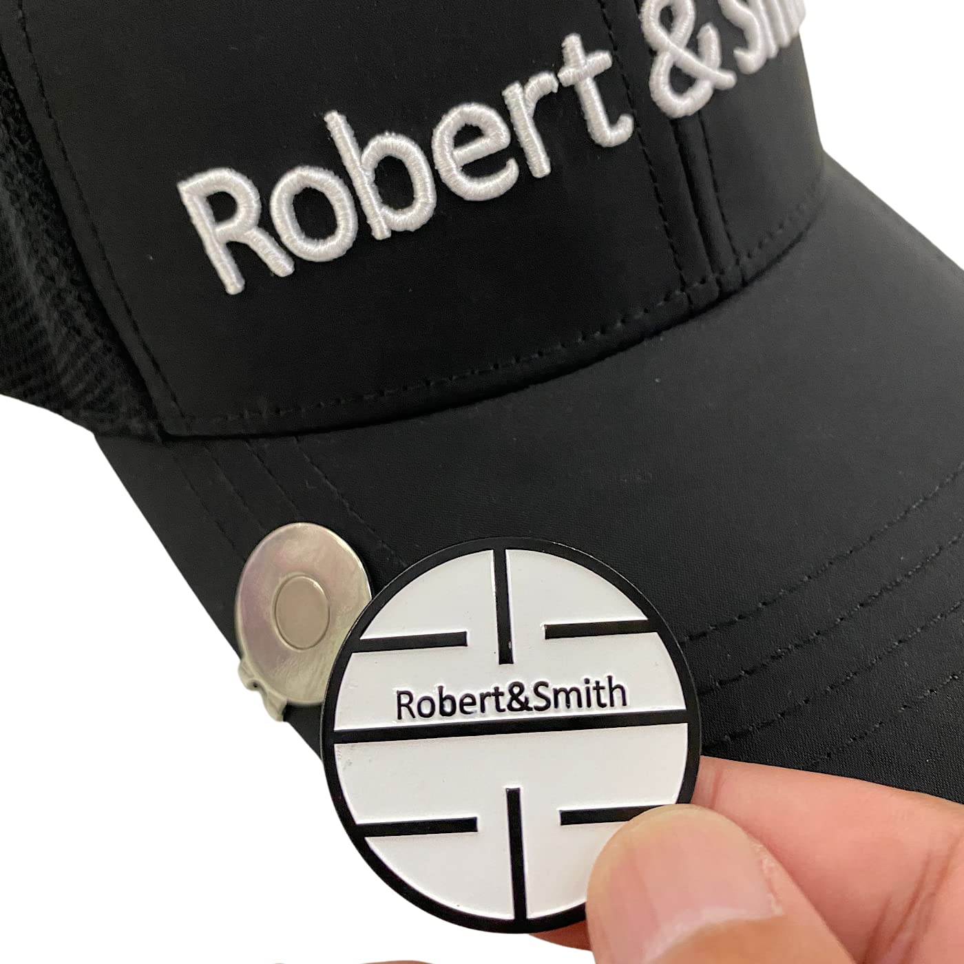 Robert Smith Golf Marker Hat Clip with Large Size to Fit on Golf Perfect Prize & Magnet, (38mm Diameter), Easy Cups! Accessories, Gift/Competition чёрный
Robert Smith Golf Marker Hat Clip with Large Size to Fit on Golf Perfect Prize & Magnet, (38mm Diameter), Easy Cups! Accessories, Gift/Competition чёрный