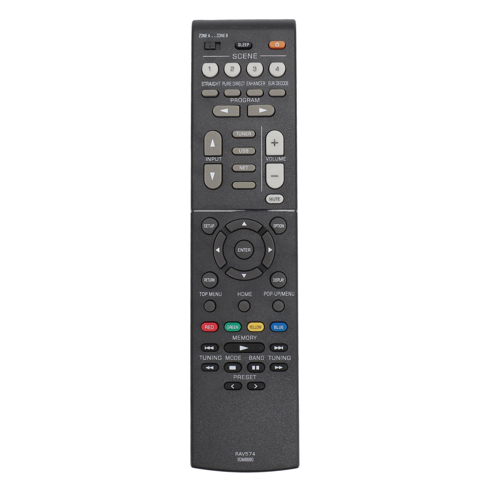 RAV574 VDM8690 Remote Control Professional Replacement Remote Control Compatible for RX V4A AV
RAV574 VDM8690 Remote Control Professional Replacement Remote Control Compatible for RX V4A AV