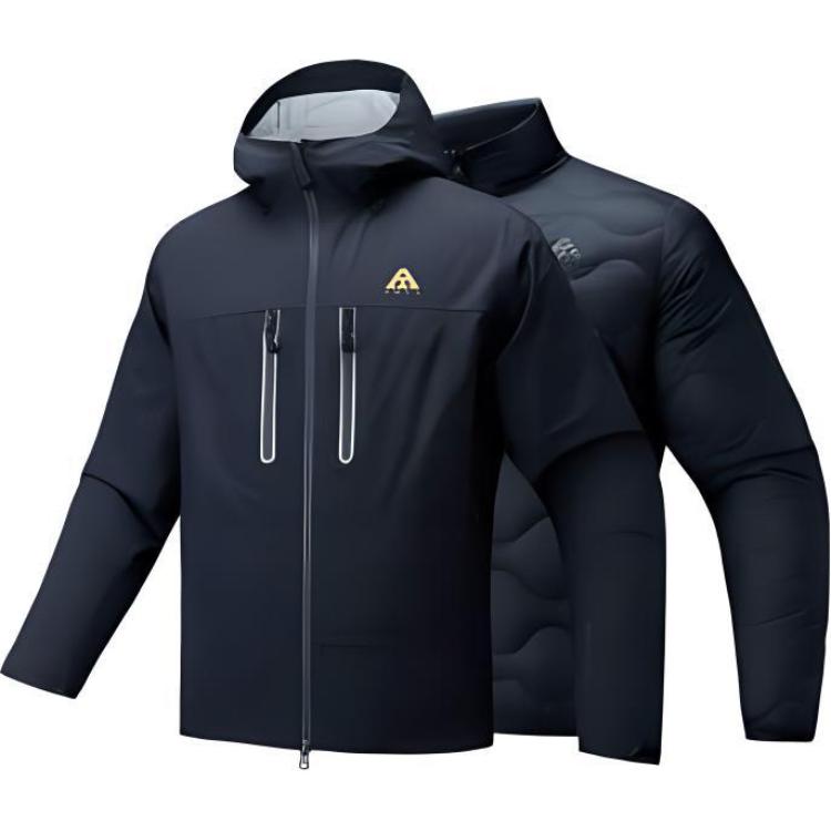 Anta Urban Outdoor Series Letter Loose Hooded Zipper Long Sleeve Waterproof Windproof Warm Jacket Men Jacket Basic-Black 952446603-3 2XL
Anta Urban Outdoor Series Letter Loose Hooded Zipper Long Sleeve Waterproof Windproof Warm Jacket Men Jacket Basic-Black 952446603-3 2XL