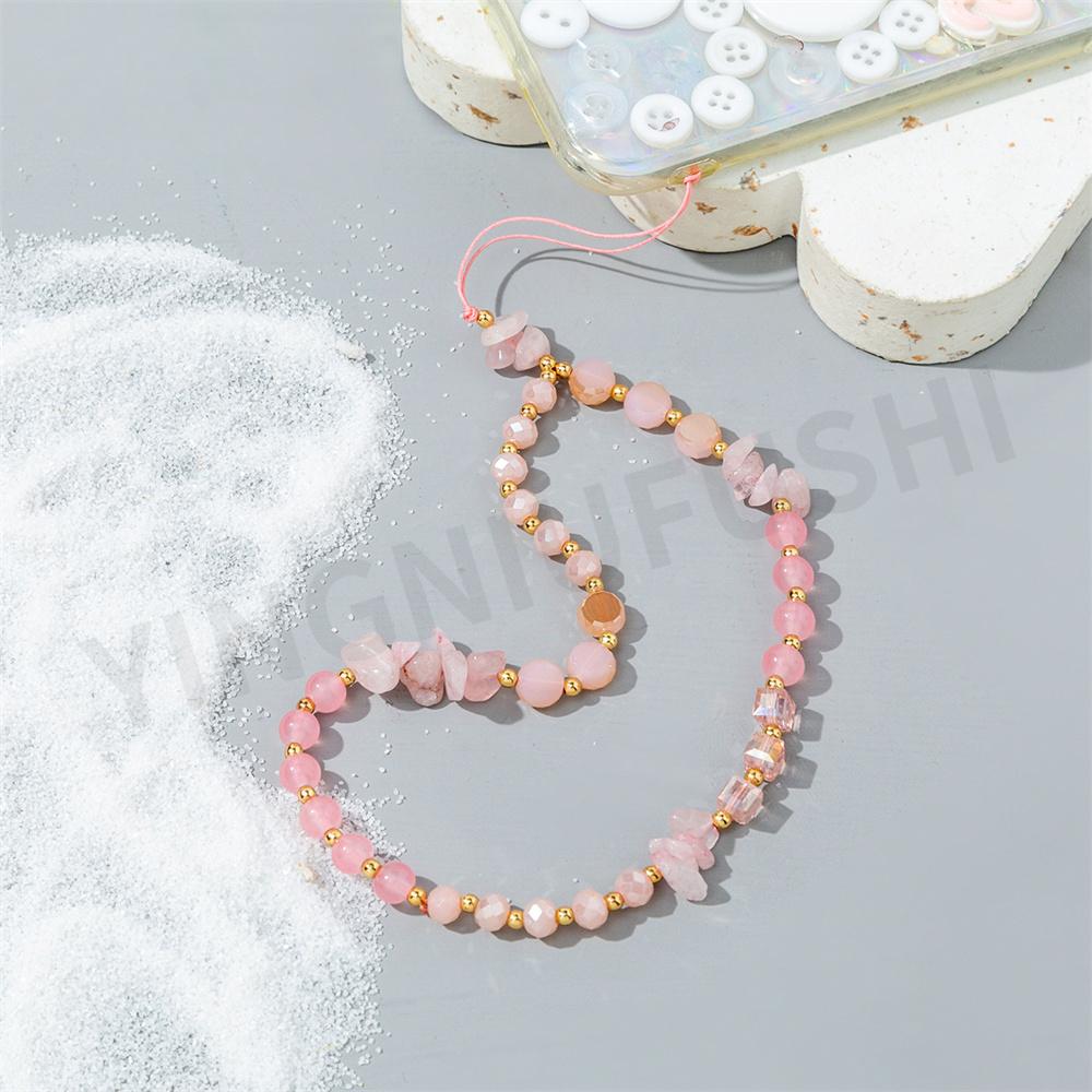 1Pc Crystal Anti-Lost Chain Cool Series Stone Summer Cell Phone Lanyard Charm Beads Chain Package Pendant Bracelet Keychain розовый
1Pc Crystal Anti-Lost Chain Cool Series Stone Summer Cell Phone Lanyard Charm Beads Chain Package Pendant Bracelet Keychain розовый