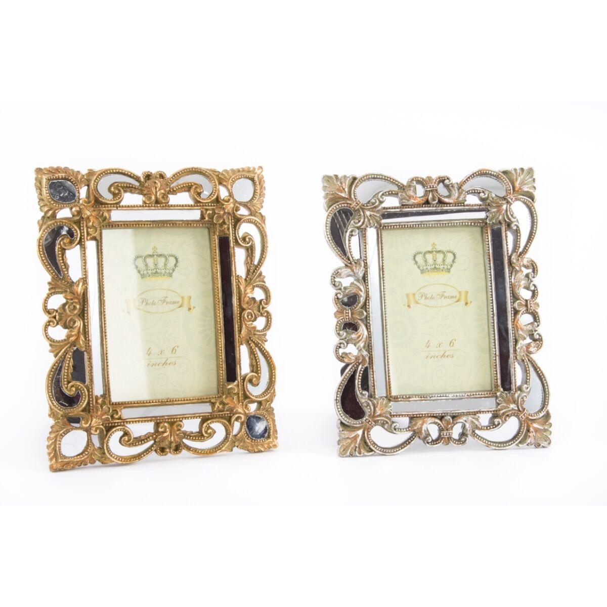 Рамка для фото DKD Home Decor 19 x 2 x 25 см Серебро Золото Смола Shabby Chic (2 единицы) TU прозрачный
Рамка для фото DKD Home Decor 19 x 2 x 25 см Серебро Золото Смола Shabby Chic (2 единицы) TU прозрачный
