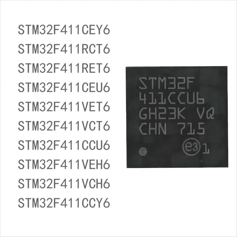 100PCS brand new STM32F411seriesCEY6 RCT6 RET6 CEU6 VET6 VCT6 CCU6 VEH6 VCH6 CCY6 STM32F411RET7(15PCS)
100PCS brand new STM32F411seriesCEY6 RCT6 RET6 CEU6 VET6 VCT6 CCU6 VEH6 VCH6 CCY6 STM32F411RET7(15PCS)