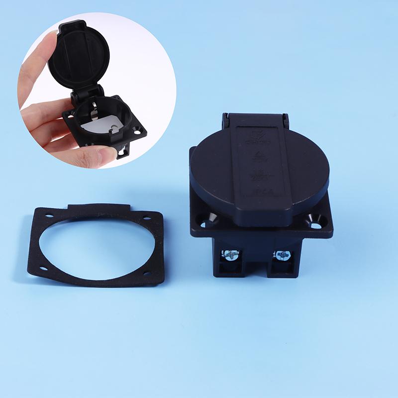 1pc Black Germany Waterproof Industrial Socket AC Power Socket German Industrial Plug Electrical Socket With Dustproof Cover чорний
1pc Black Germany Waterproof Industrial Socket AC Power Socket German Industrial Plug Electrical Socket With Dustproof Cover чорний