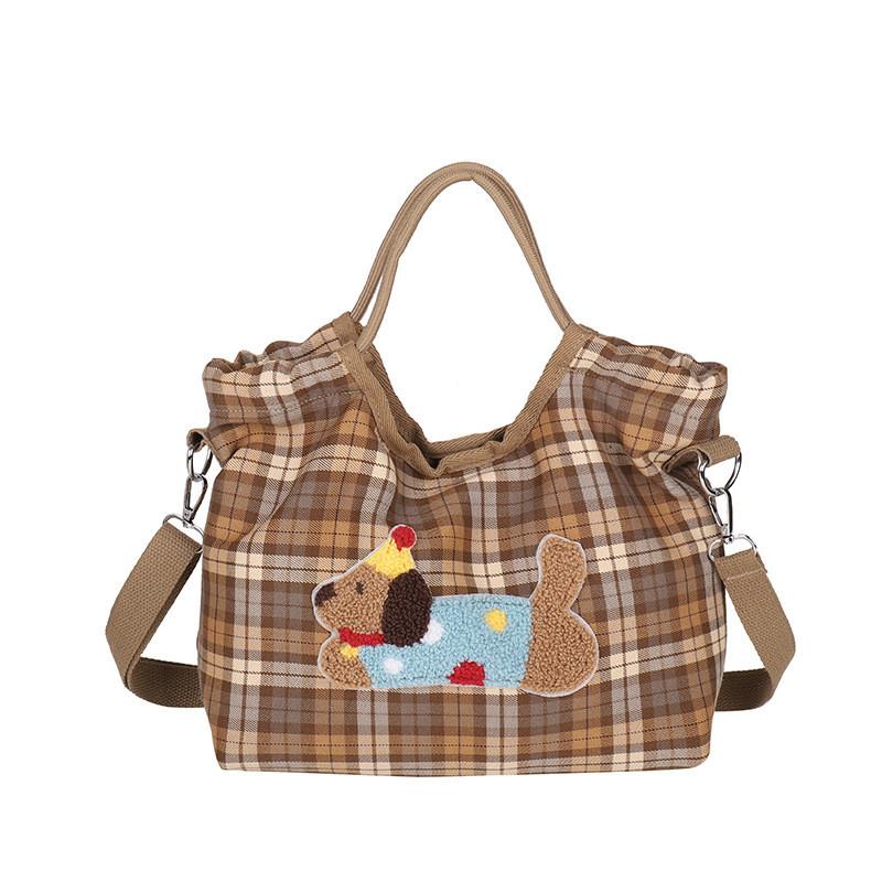 Милый и модный детский рюкзак с мультяшной собачкой, шикарный клетчатый дизайн для детей унисекс коричневый
Милый и модный детский рюкзак с мультяшной собачкой, шикарный клетчатый дизайн для детей унисекс коричневый