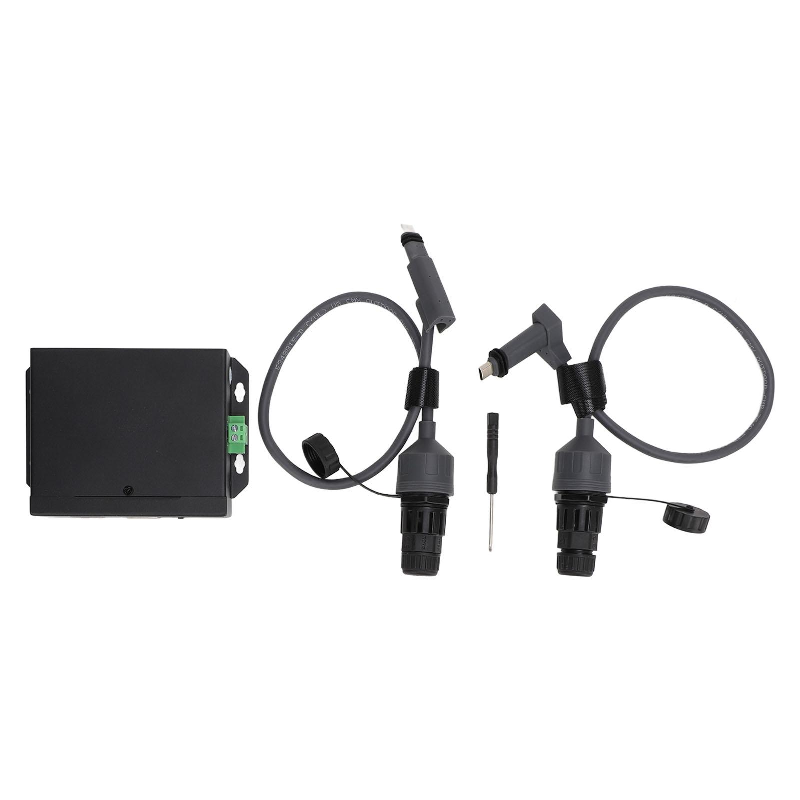 2PCS SPX Ethernet Cable Adapter 18.7 Inch PVC Waterproof SPX Cable Connector with POE Power Supply
2PCS SPX Ethernet Cable Adapter 18.7 Inch PVC Waterproof SPX Cable Connector with POE Power Supply