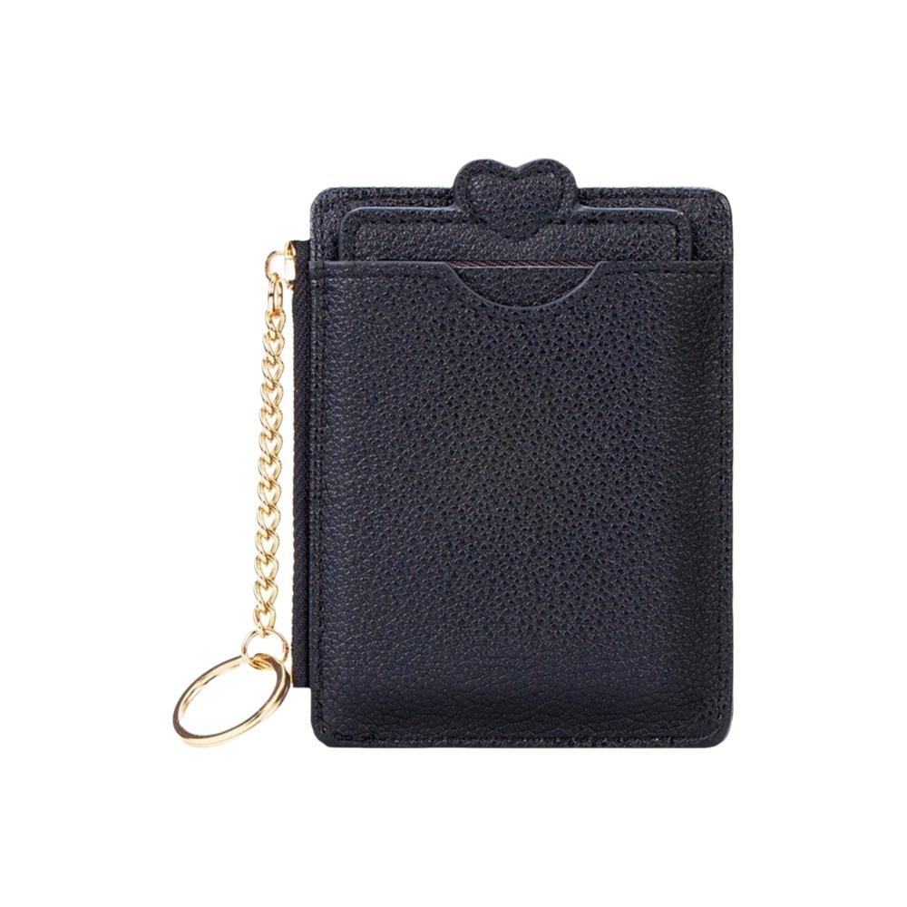 Love Heart Short Card Bag PU Leather Cartoon Card Holder Causal Woman Wallet Women Girl чорний
Love Heart Short Card Bag PU Leather Cartoon Card Holder Causal Woman Wallet Women Girl чорний