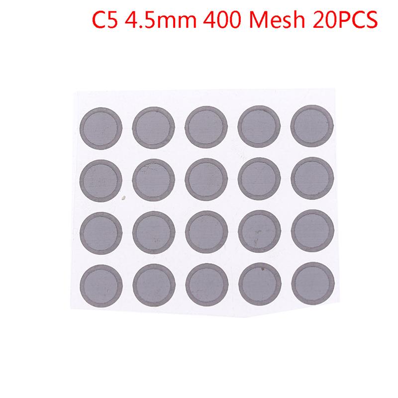 20Pcs Diy Earphones Tuning Paper Demping Front Shell Filter Mesh Increase Low 4.5mm 400 mesh
20Pcs Diy Earphones Tuning Paper Demping Front Shell Filter Mesh Increase Low 4.5mm 400 mesh