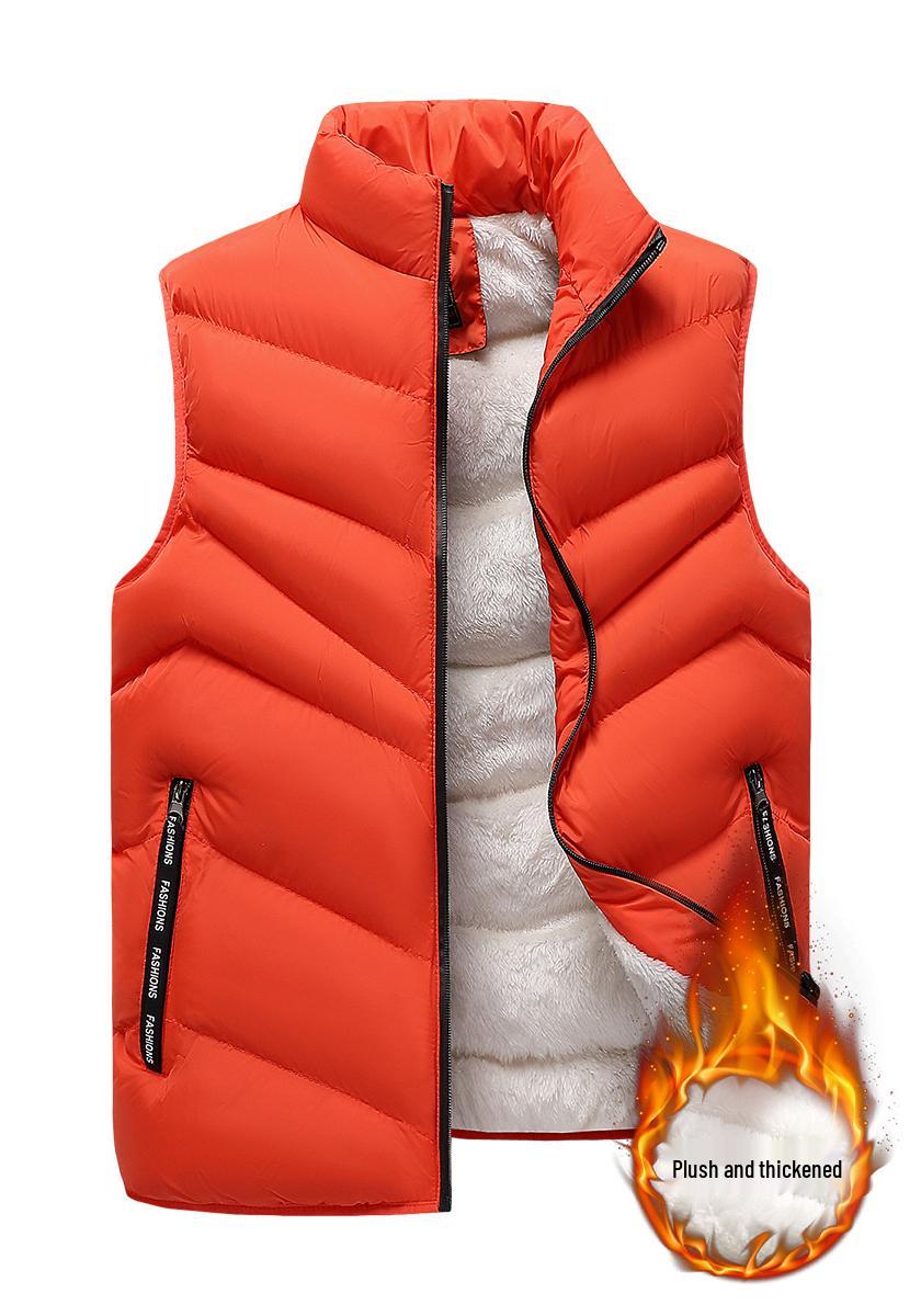 Men s Winter Lambswool Vest - L-8XL, Thickened, Warm, Plus Velvet, Casual Large Size L
Men s Winter Lambswool Vest - L-8XL, Thickened, Warm, Plus Velvet, Casual Large Size L