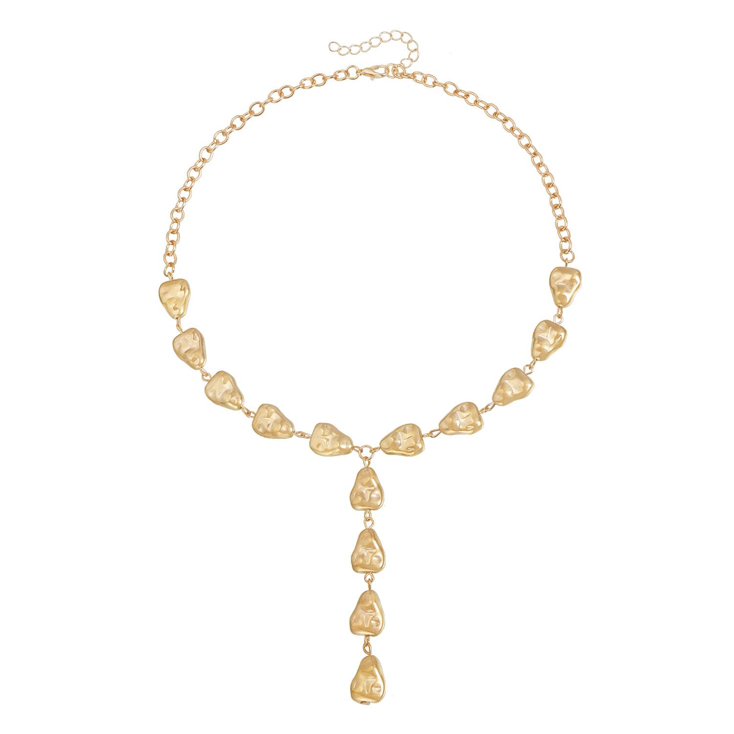 Baroque Flat Imitation Pearl Y Necklace French Vintage ins Wind Clavicle Chain
Baroque Flat Imitation Pearl Y Necklace French Vintage ins Wind Clavicle Chain