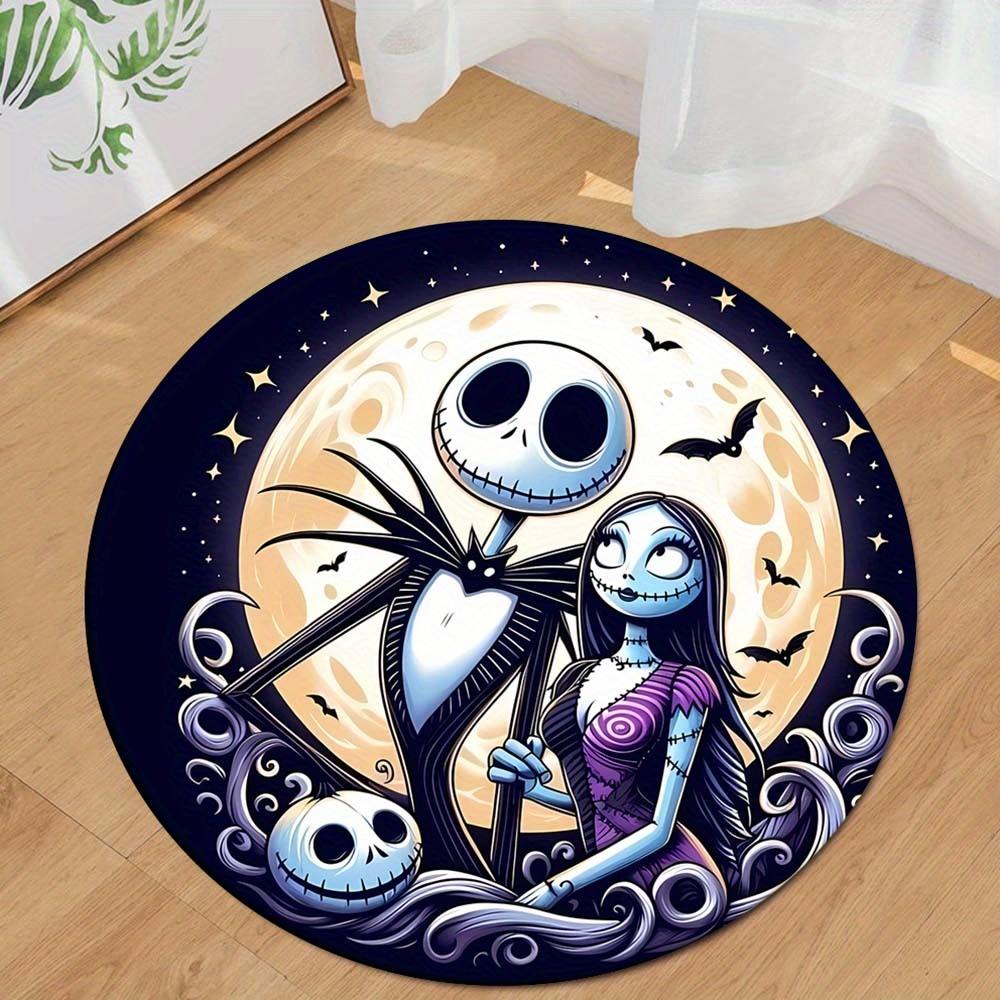 1pc The Nightmare Before Christmas Round Area Rug , Playroom Bedroom Living Room Indoor Decor Rug , Perfect for Leisure Areas , Bedside , Cl 80cm/31.5in
1pc The Nightmare Before Christmas Round Area Rug , Playroom Bedroom Living Room Indoor Decor Rug , Perfect for Leisure Areas , Bedside , Cl 80cm/31.5in