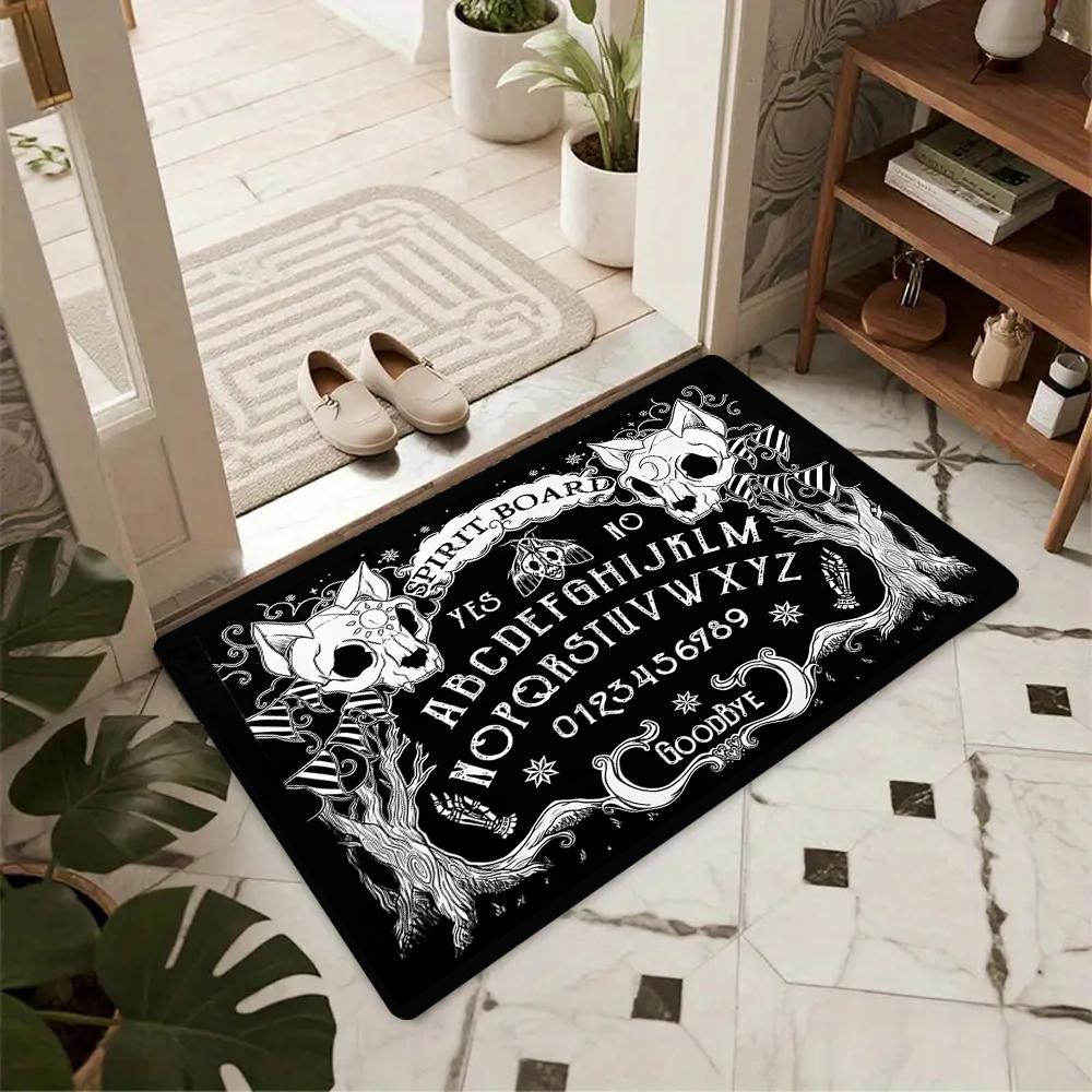 Gothic Dark Skull Pattern Door Mat Non-slip Absorbent Entryway Rug Modern Home Decor Carpet for Bedroom Porch Kitchen 40cmx60cm
Gothic Dark Skull Pattern Door Mat Non-slip Absorbent Entryway Rug Modern Home Decor Carpet for Bedroom Porch Kitchen 40cmx60cm