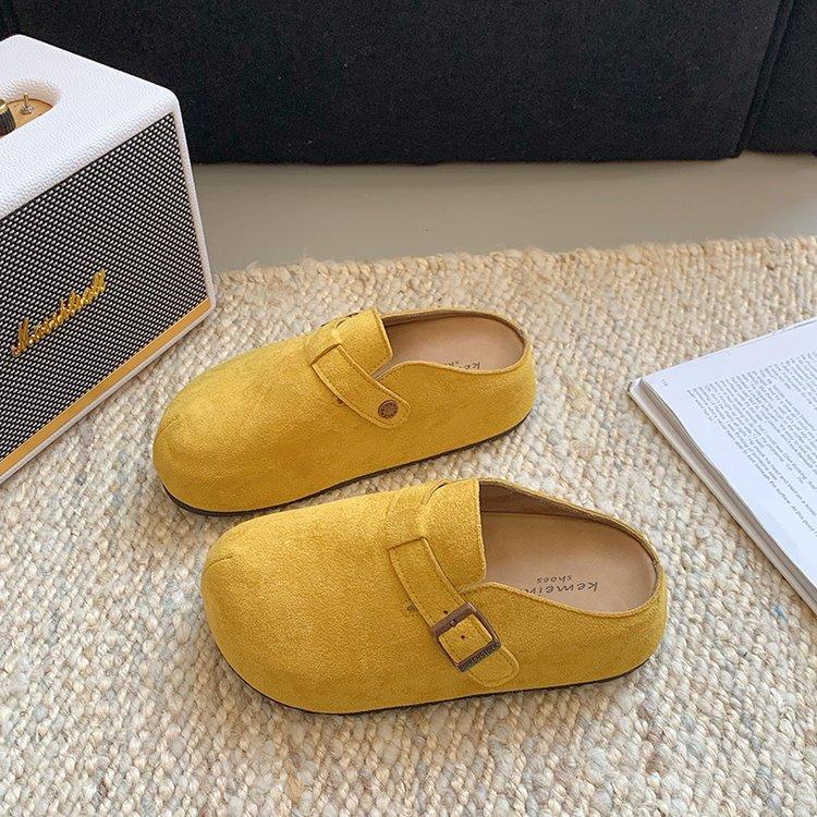 Популярные одинарные туфли, повседневные универсальные на среднем каблуке (3-5см) резиновые баотоу на плоской подошве из коровьего велюра (штейн) 35
Популярные одинарные туфли, повседневные универсальные на среднем каблуке (3-5см) резиновые баотоу на плоской подошве из коровьего велюра (штейн) 35