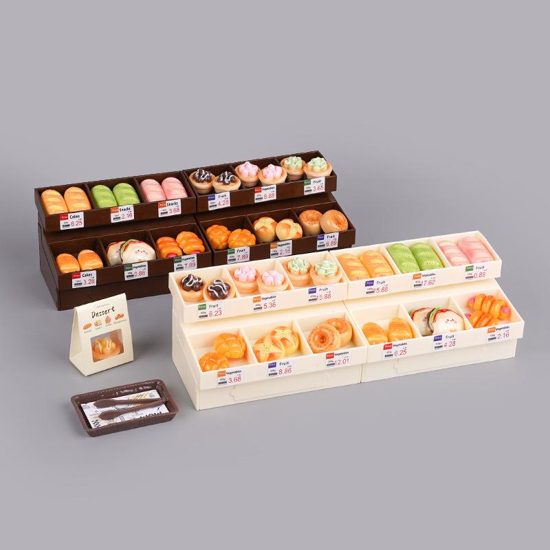 Miniature Mini Edible Play Breadboard Shelf Doll Real Snack Model Children S Play House Toy Scene Small Ornament
Miniature Mini Edible Play Breadboard Shelf Doll Real Snack Model Children S Play House Toy Scene Small Ornament