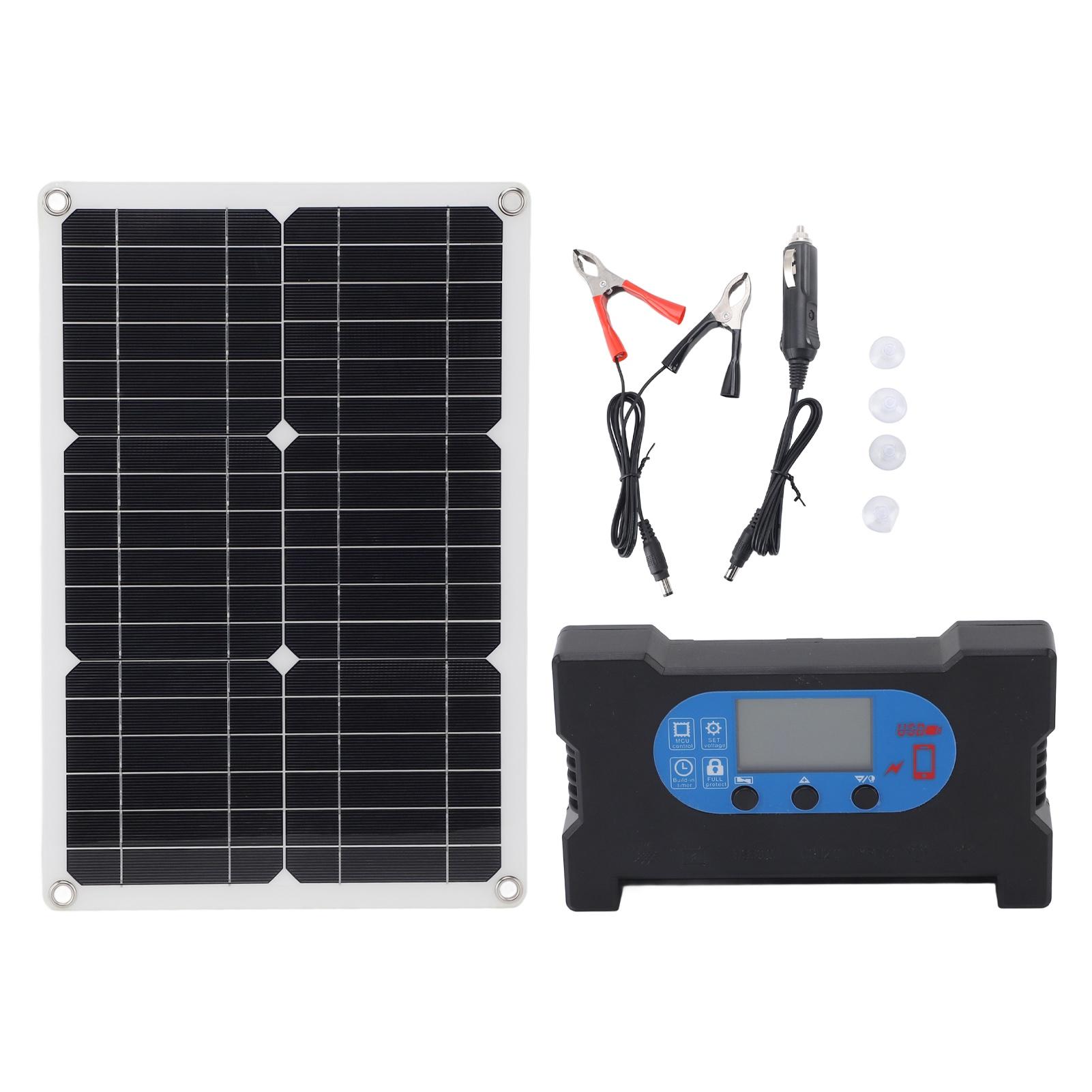 20W 18V Monocrystalline Solar Panel Kit Multifunctional Emergency High Efficiency Monocrystalline
20W 18V Monocrystalline Solar Panel Kit Multifunctional Emergency High Efficiency Monocrystalline